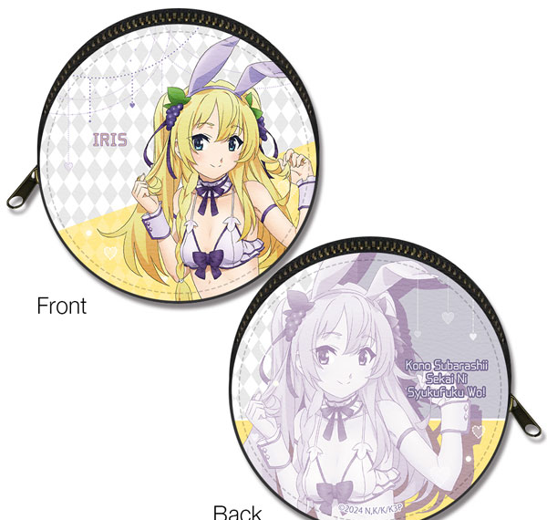 License Agent KonoSuba 3 Marutto Leather Case Design 04 (Iris / Bunny Style Swimsuit ver.) [New Illustration] รูปภาพ 1
