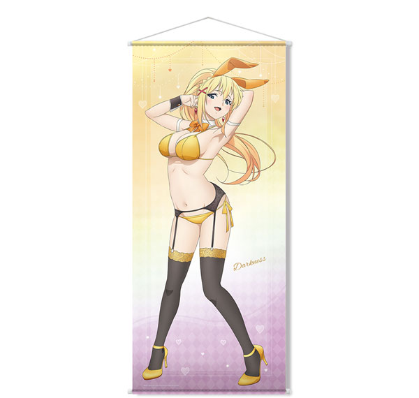 License Agent KonoSuba 3 Almost Life-size Wall Scroll Design 03 (Darkness / Bunny Style Swimsuit ver.) [New Illustration] รูปภาพ 1