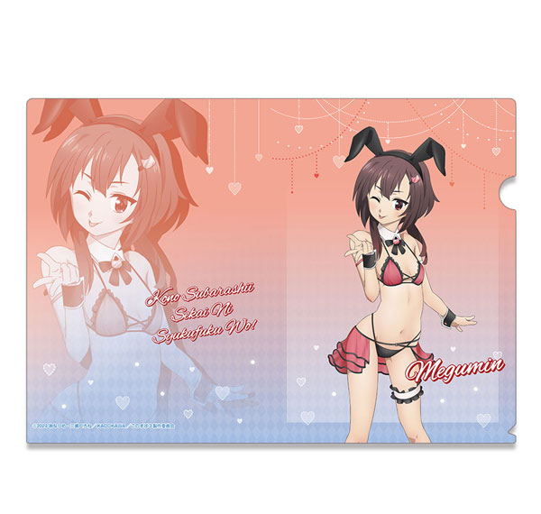 License Agent KonoSuba 3 Clear File Design 02 (Megumin / Bunny Style Swimsuit ver.) [New Illustration] รูปภาพ 1