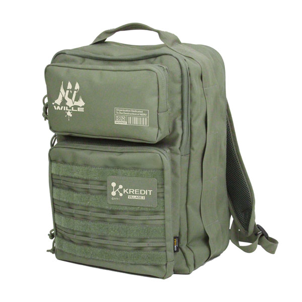 COSPA EVANGELION WILLE Functional Backpack /RANGER GREEN 圖片 1