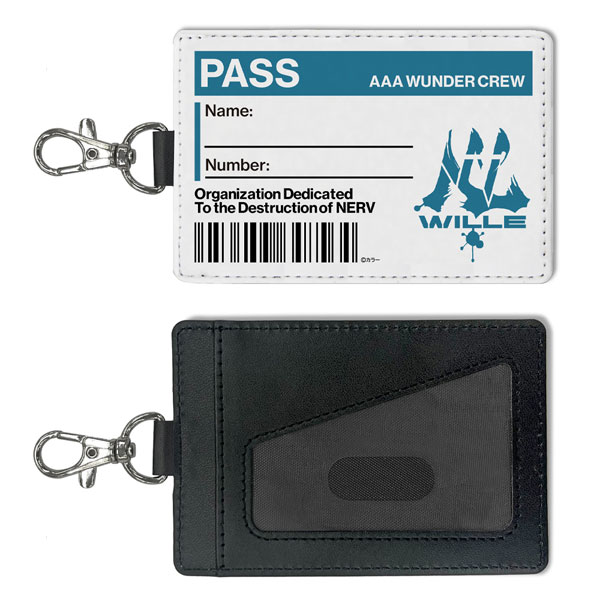 COSPA EVANGELION WILLE Pass Case (w/Swivel Snap Hook)