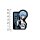 COSPA EVANGELION Rei Ayanami Mini Sticker Set รูปภาพ 2