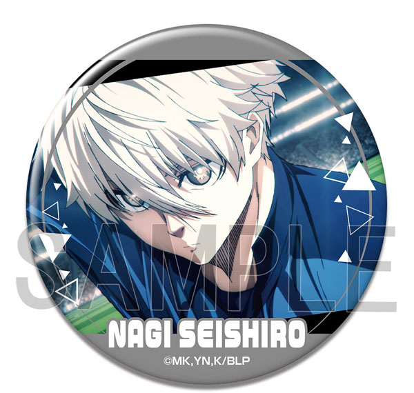 License Agent TV Anime "Bluelock" Tin Badge Ver.2 Design 07 (Seishirou Nagi /A) Bild 1