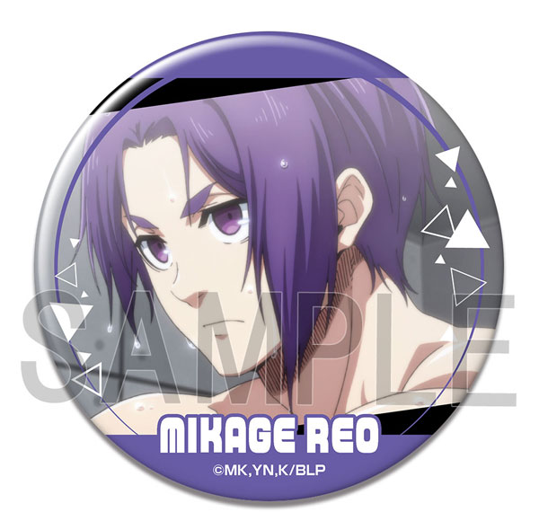 License Agent TV Anime "Bluelock" Tin Badge Ver.2 Design 10 (Reo Mikage /A)
