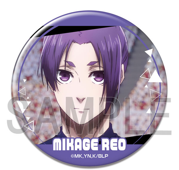 License Agent TV Anime "Bluelock" Tin Badge Ver.2 Design 11 (Reo Mikage /B) รูปภาพ 1