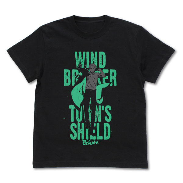 COSPA WIND BREAKER Hajime Umemiya T-shirt /BLACK-S hình ảnh 1