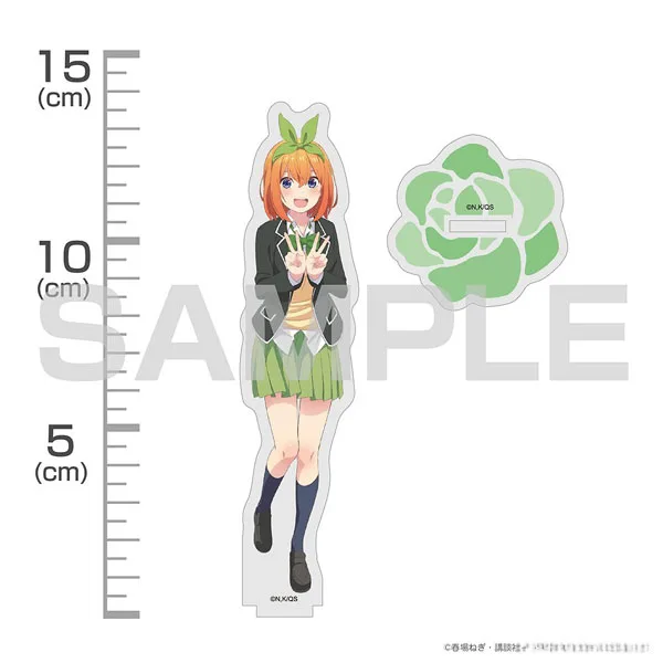 COSPA The Quintessential Quintuplets Specials Yotsuba Nakano Acrylic Stand Specials Ver. imagen 1