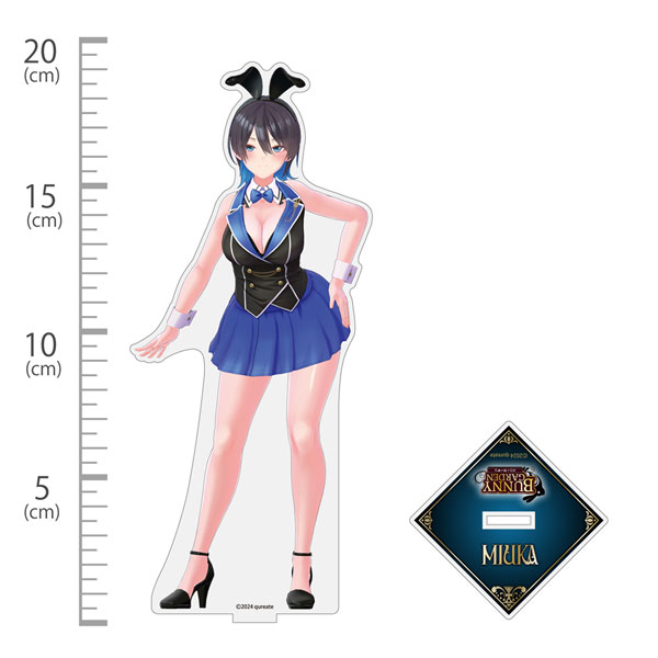 COSPA Bunny Garden Miuka Double-sided Acrylic Stand (Large) รูปภาพ 1