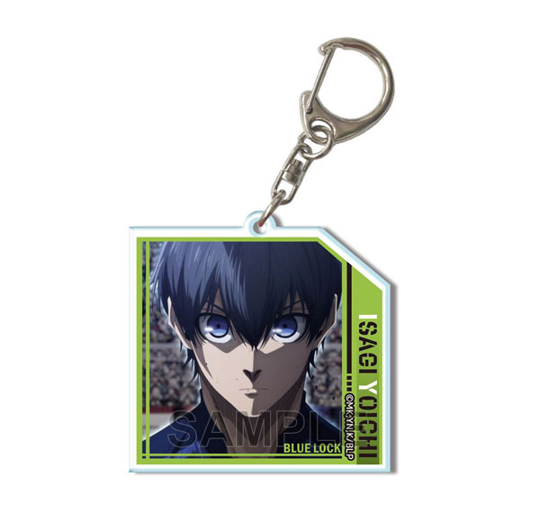 License Agent TV Anime "Bluelock" Acrylic Keychain Ver.2 Design 02 (Yoichi Isagi /B)