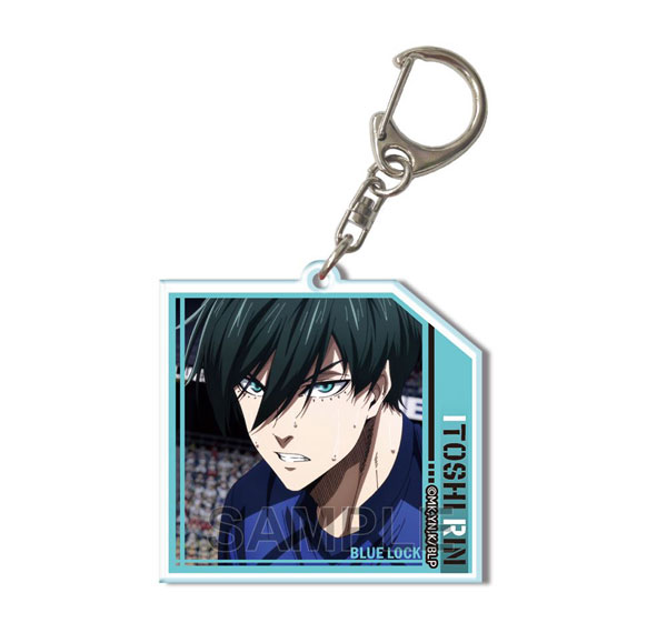 License Agent TV Anime "Bluelock" Acrylic Keychain Ver.2 Design 05 (Rin Itoshi /C)