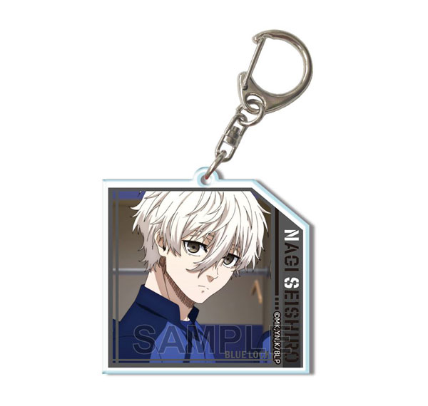 License Agent TV Anime "Bluelock" Acrylic Keychain Ver.2 Design 07 (Seishirou Nagi /A)