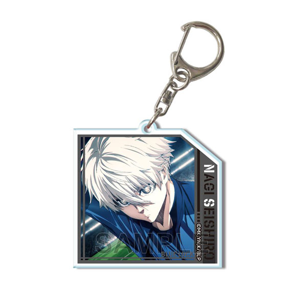 License Agent TV Anime "Bluelock" Acrylic Keychain Ver.2 Design 09 (Seishirou Nagi /C)