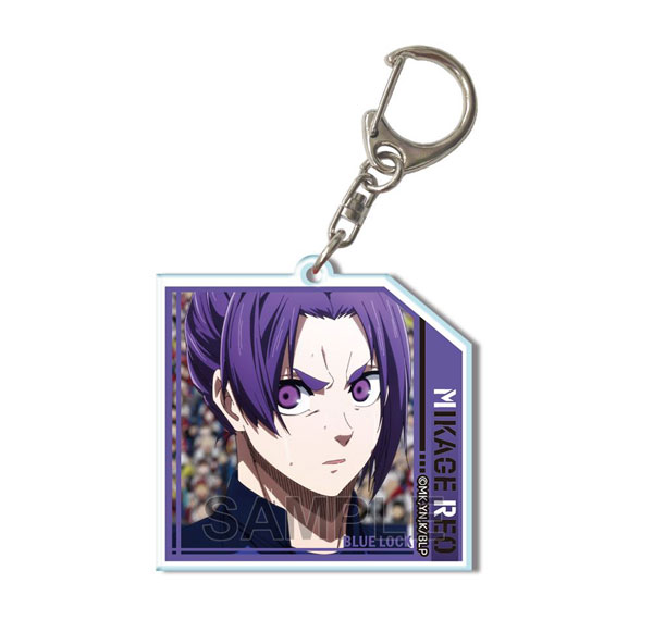 License Agent TV Anime "Bluelock" Acrylic Keychain Ver.2 Design 11 (Reo Mikage /B)