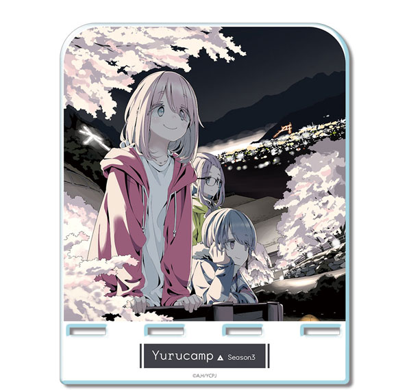 License Agent Yuru Camp SEASON3 Acrylic Smartphone Stand Design 03 (Group) รูปภาพ 1