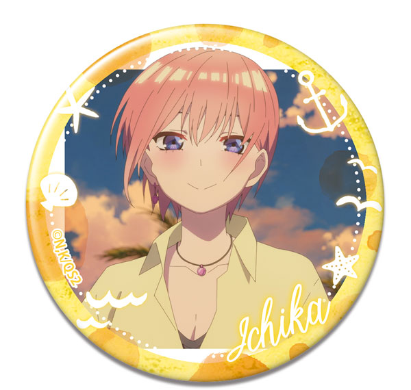 License Agent The Quintessential Quintuplets * Tin Badge Design 01 (Ichika Nakano /A)