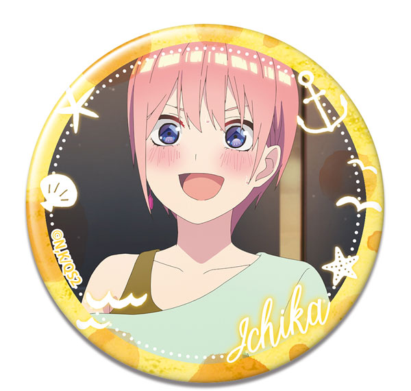 License Agent The Quintessential Quintuplets * Tin Badge Design 02 (Ichika Nakano /B)