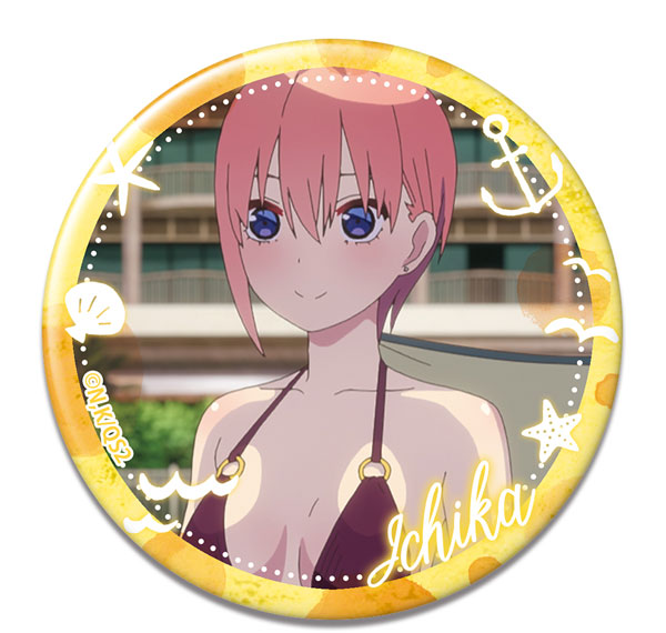 License Agent The Quintessential Quintuplets * Tin Badge Design 03 (Ichika Nakano /C) Bild 1