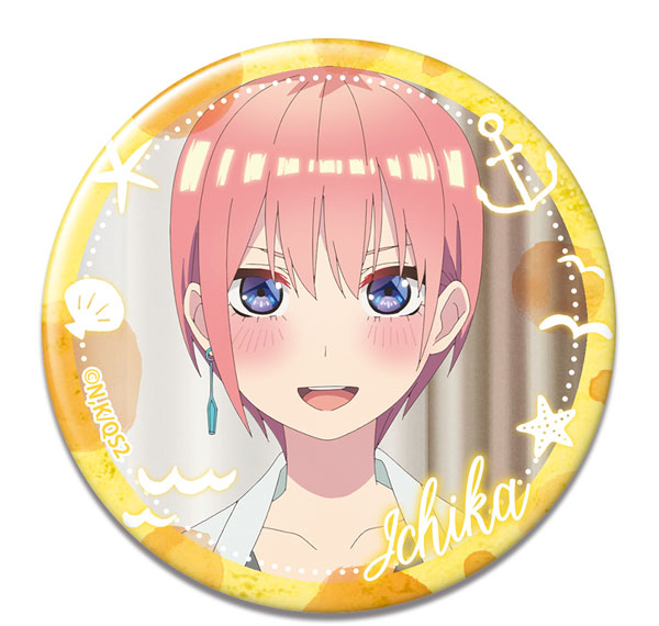 License Agent The Quintessential Quintuplets * Tin Badge Design 04 (Ichika Nakano /D) Bild 1