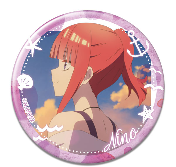License Agent The Quintessential Quintuplets * Tin Badge Design 05 (Nino Nakano /A) รูปภาพ 1