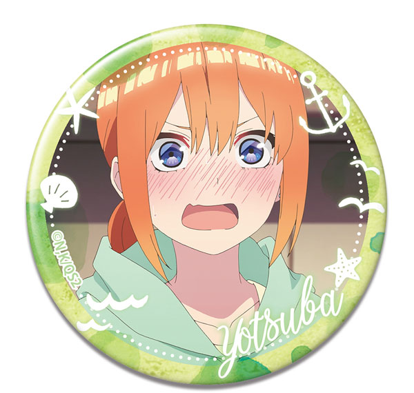 License Agent The Quintessential Quintuplets * Tin Badge Design 14 (Yotsuba Nakano /B) รูปภาพ 1