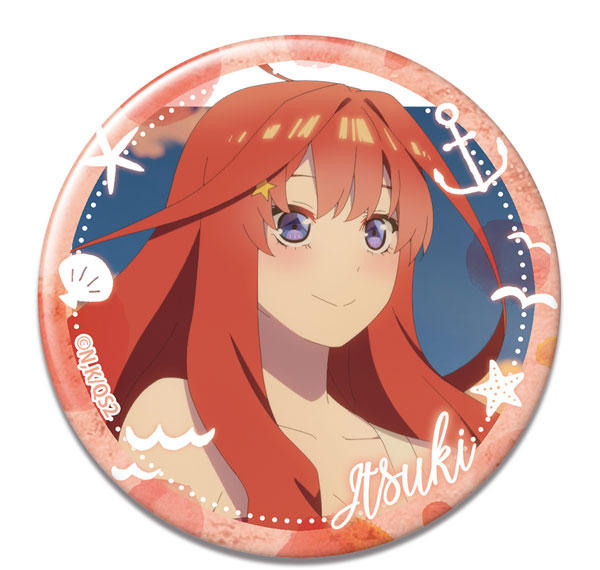 License Agent The Quintessential Quintuplets * Tin Badge Design 17 (Itsuki Nakano /A) Bild 1