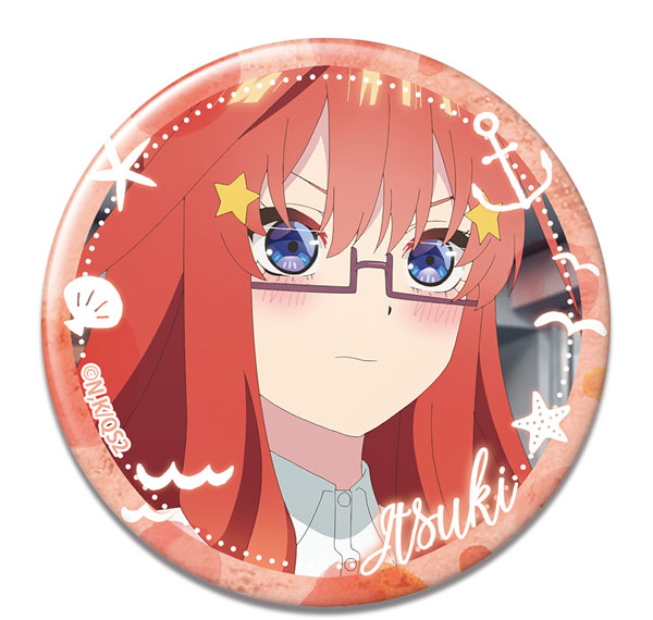 License Agent The Quintessential Quintuplets * Tin Badge Design 20 (Itsuki Nakano /D)
