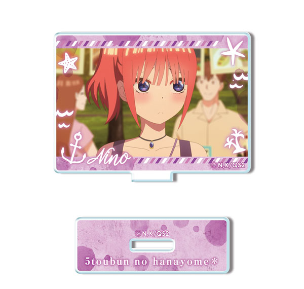 License Agent The Quintessential Quintuplets * Mini Acrylic Stand Design 07 (Nino Nakano /C) image 1