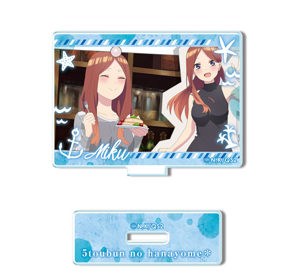 License Agent The Quintessential Quintuplets * Mini Acrylic Stand Design 09 (Miku Nakano /A)
