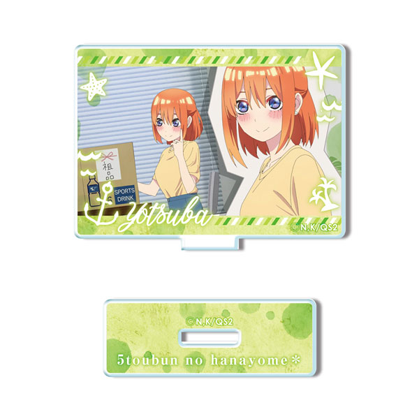 License Agent The Quintessential Quintuplets * Mini Acrylic Stand Design 13 (Yotsuba Nakano /A) รูปภาพ 1