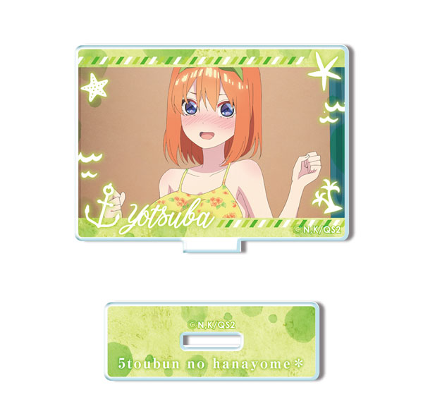License Agent The Quintessential Quintuplets * Mini Acrylic Stand Design 14 (Yotsuba Nakano /B)