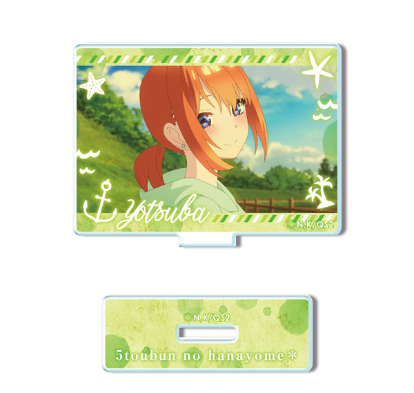 License Agent The Quintessential Quintuplets * Mini Acrylic Stand Design 15 (Yotsuba Nakano /C)