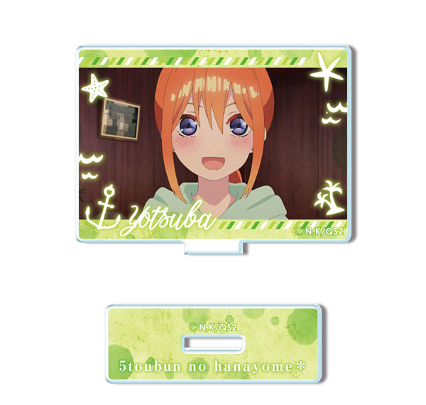 License Agent The Quintessential Quintuplets * Mini Acrylic Stand Design 16 (Yotsuba Nakano /D)