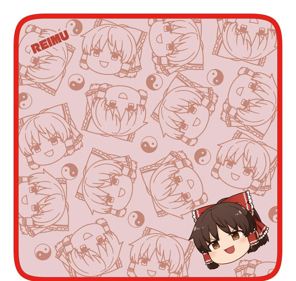 Hakurei Jinja Suukeikai Touhou Project Yukkuri Gensoukyou Reimu Hakurei Full Color Hand Towel Ayumi Takato Ver. รูปภาพ 1