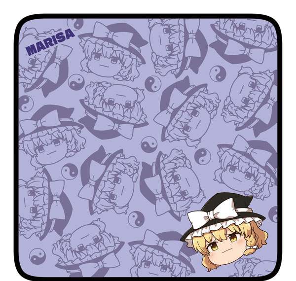 Hakurei Jinja Suukeikai Touhou Project Yukkuri Gensoukyou Marisa Kirisame Full Color Hand Towel Ayumi Takato Ver. Bild 1