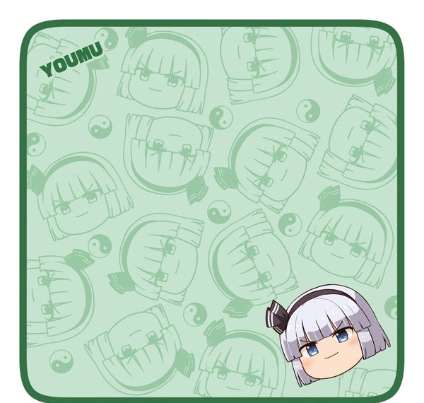 Hakurei Jinja Suukeikai Touhou Project Yukkuri Gensoukyou Youmu Konpaku Full Color Hand Towel Ayumi Takato Ver. Bild 1