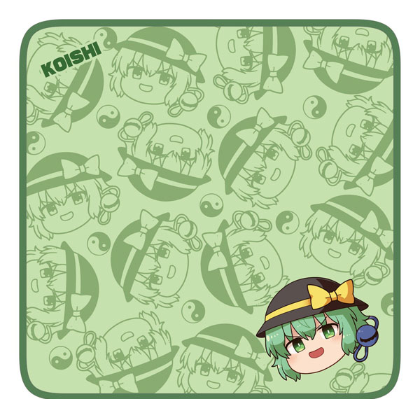 Hakurei Jinja Suukeikai Touhou Project Yukkuri Gensoukyou Koishi Komeiji Full Color Hand Towel Ayumi Takato Ver. รูปภาพ 1