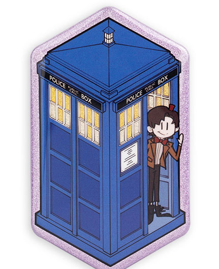SCIFI Fanspace Doctor Who 11th Doctor Series Tin Badge รูปภาพ 1