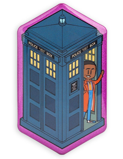 SCIFI Fanspace Doctor Who 15th Doctor Series Tin Badge