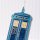 SCIFI Fanspace Doctor Who TARDIS Metal Clear Bookmark รูปภาพ 3