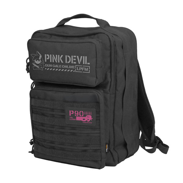COSPA Sword Art Online Alternative Gun Gale Online II Pink Devil Functional Backpack /BLACK