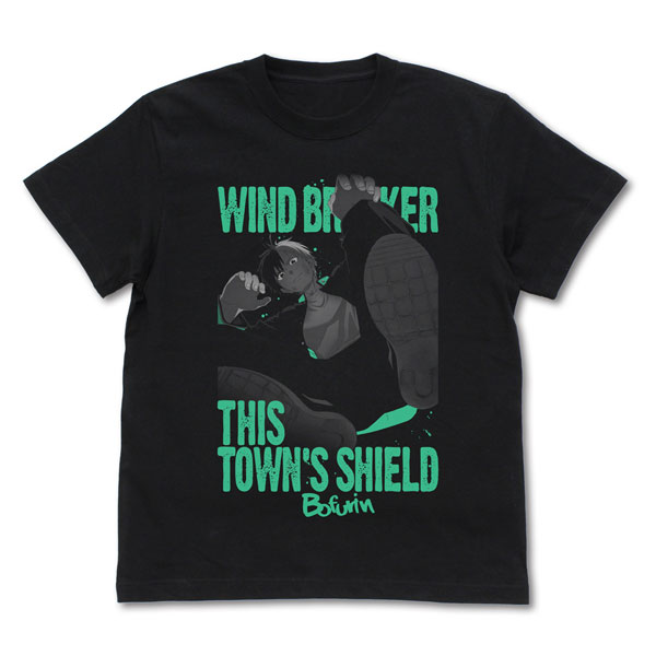 COSPA WIND BREAKER Haruka Sakura T-shirt /BLACK-M