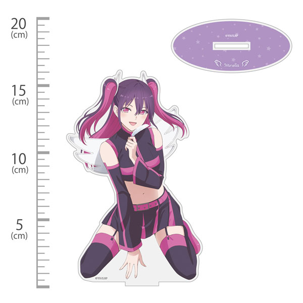 COSPA TV Anime "2.5 Dimensional Seduction" New Illustration Miriella Angel Airborne Corps Ver. Acrylic Stand (Large) Bild 1
