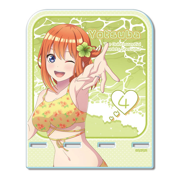 License Agent The Quintessential Quintuplets * Acrylic Smartphone Stand Design 04 (Yotsuba Nakano /A) Bild 1