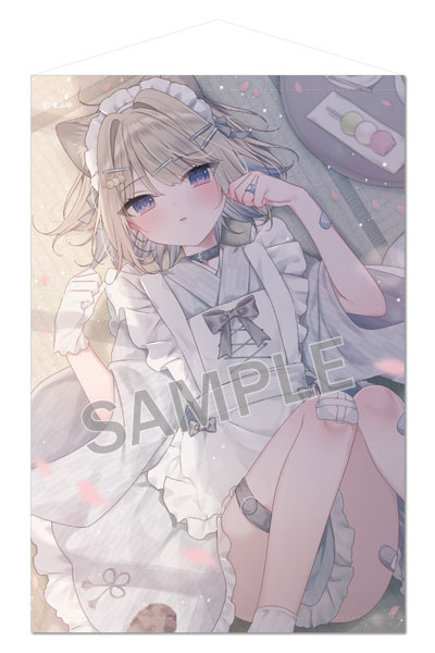 Brendream Mafuyu B2 Wall Scroll Japanese Style Maid Mafu-chan
