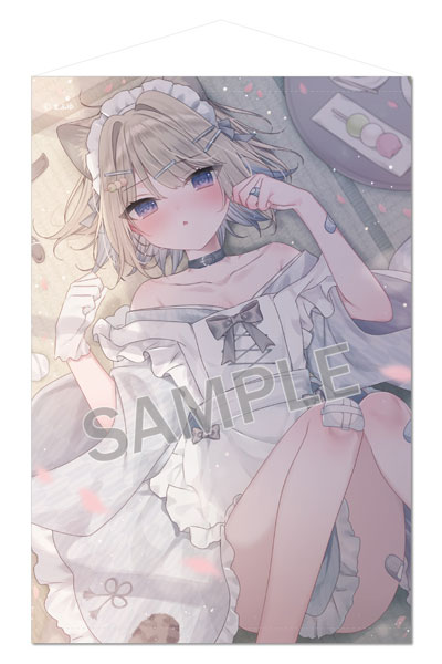 Brendream Mafuyu B2 Wall Scroll Japanese Style Maid Mafu-chan ExtraEdition รูปภาพ 1
