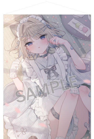 Brendream Mafuyu B1 Wall Scroll Japanese Style Maid Mafu-chan รูปภาพ 1