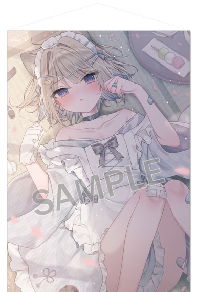 Brendream Mafuyu B1 Wall Scroll Japanese Style Maid Mafu-chan ExtraEdition รูปภาพ 1