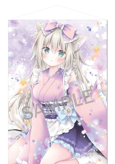 Brendream Riko Korie B2 Wall Scroll Japanese Style Maid Marron-chan ExtraEdition Bild 1