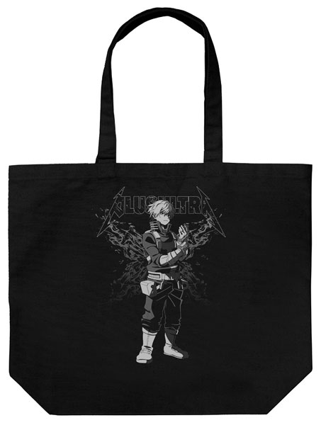 COSPA TV Anime "My Hero Academia" Shoto Todoroki Large Tote Bag /BLACK imagen 1