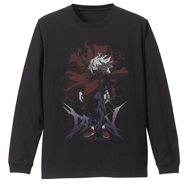 COSPA TV Anime "My Hero Academia" Tomura Shigaraki Ribbed Long Sleeve T-shirt /BLACK-M